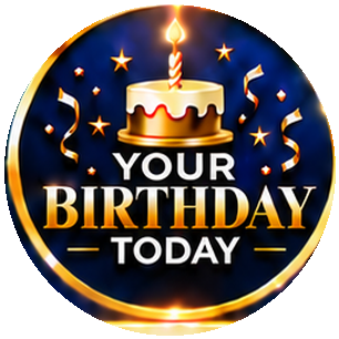 Your Birthday Today logo